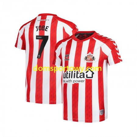 Koszulka Sunderland Jobe Bellingham 7 Domowe Koszulki Piłkarskie 2024-2025 Krótki Rękaw